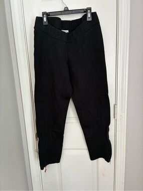 GAP Black Maternity Knit Waistband Pants